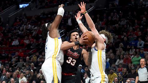 Klay Thompson scores 28 points to help Warriors hold off Trail Blazers, 118-114